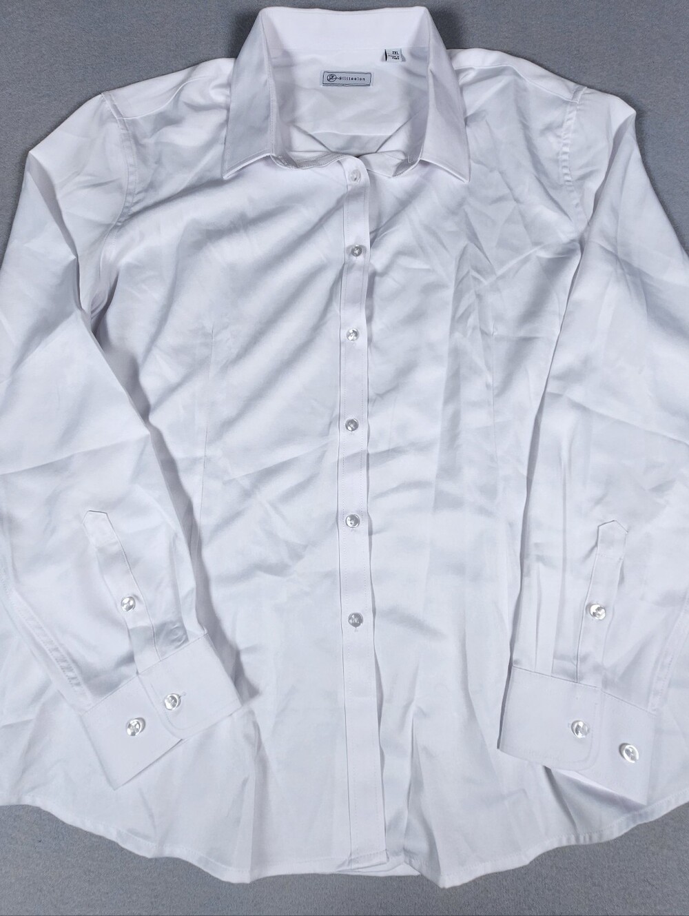 Classic White Womens Dress Shirt